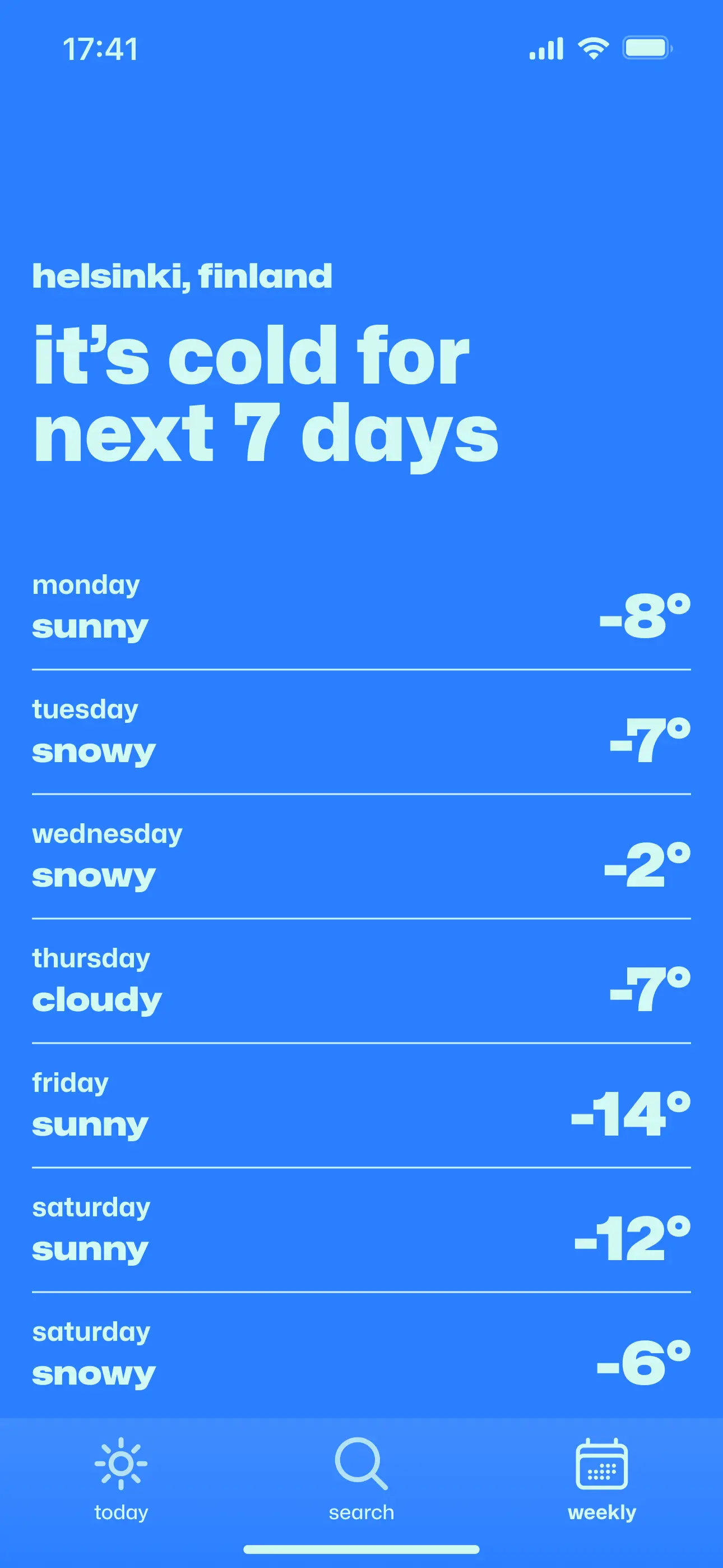 Weather app image